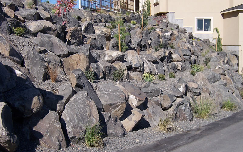 Rock Wall Bagley Landscaping