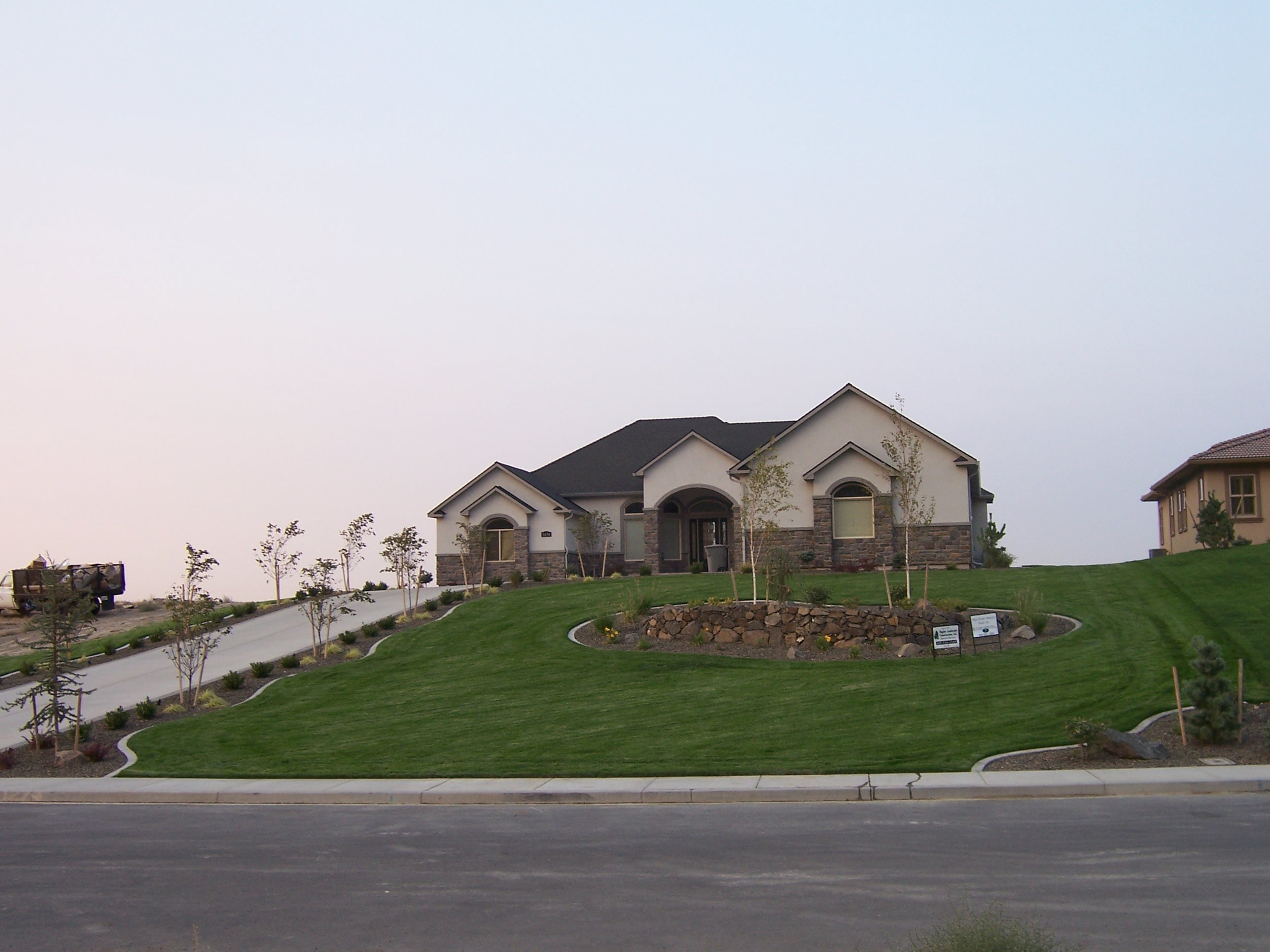 New Home Bagley Landscaping